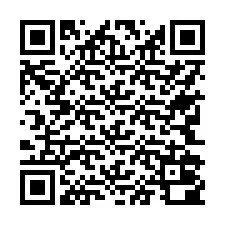 QR-код для номера телефона +17742000822