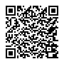 QR-kood telefoninumbri jaoks +17742000847