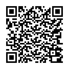 QR-koodi puhelinnumerolle +17742000848