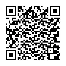 Kod QR dla numeru telefonu +17742000868