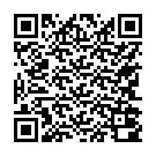 QR-koodi puhelinnumerolle +17742000872