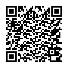 Código QR para número de telefone +17742000877