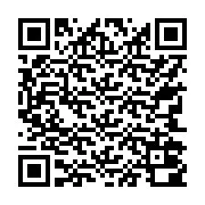 QR kód a telefonszámhoz +17742000880