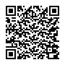 QR код за телефонен номер +17742000894