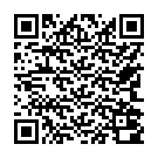 QR-kood telefoninumbri jaoks +17742000907