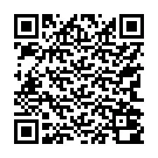 Código QR para número de telefone +17742000910