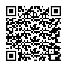 QR kód a telefonszámhoz +17742000912