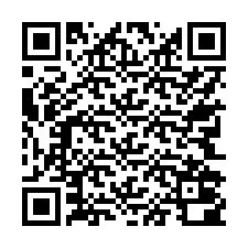 Código QR para número de teléfono +17742000928