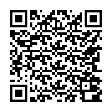 QR kód a telefonszámhoz +17742000946