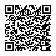 Código QR para número de teléfono +17742000957