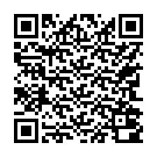 Codice QR per il numero di telefono +17742000959