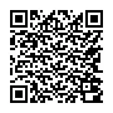 Código QR para número de teléfono +17742000966