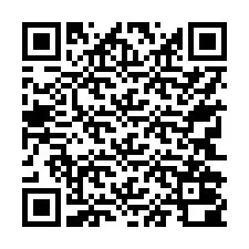 QR-код для номера телефона +17742000970