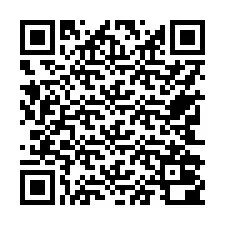 Kod QR dla numeru telefonu +17742000997