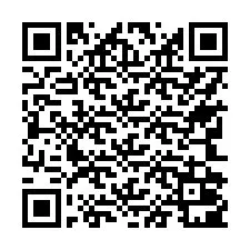 QR код за телефонен номер +17742001002