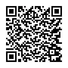 Kod QR dla numeru telefonu +17742001368