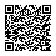 QR код за телефонен номер +17742001955