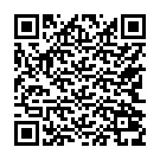 QR-code voor telefoonnummer +17742039626