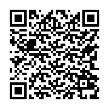 Kode QR untuk nomor Telepon +17742039642