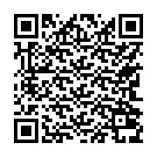 QR Code pour le numéro de téléphone +17742039656