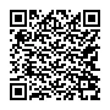 Codice QR per il numero di telefono +17742039675