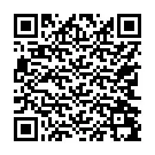 QR-код для номера телефона +17742095799