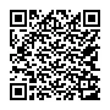 Código QR para número de telefone +17742103133