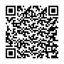 QR-Code für Telefonnummer +17742176078