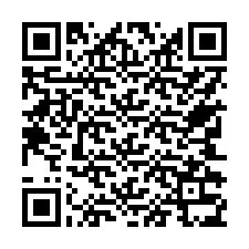 QR код за телефонен номер +17742335183