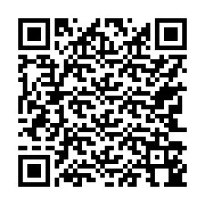 QR-koodi puhelinnumerolle +17743144295