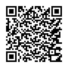 Código QR para número de telefone +17743310179