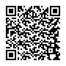 QR Code สำหรับหมายเลขโทรศัพท์ +17744694026