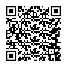 QR-код для номера телефона +17746149733