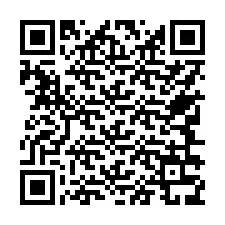 Código QR para número de teléfono +17746339423