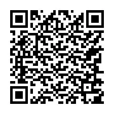 QR Code สำหรับหมายเลขโทรศัพท์ +17746705195