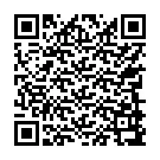 QR Code for Phone number +17749997348