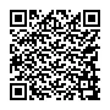 QR Code for Phone number +17749997574