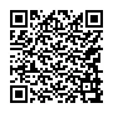 QR-code voor telefoonnummer +17749997575