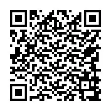 QR kód a telefonszámhoz +17749997583