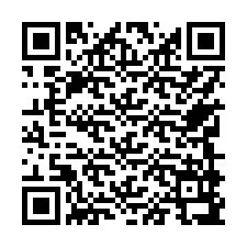 QR-code voor telefoonnummer +17749997617