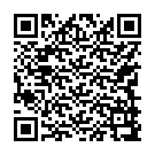 QR Code for Phone number +17749997625