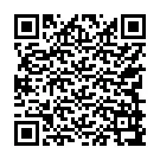 Kode QR untuk nomor Telepon +17749997634