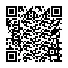 QR Code สำหรับหมายเลขโทรศัพท์ +17749997653