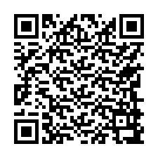 QR Code for Phone number +17749997656