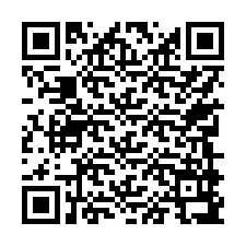 QR-koodi puhelinnumerolle +17749997659