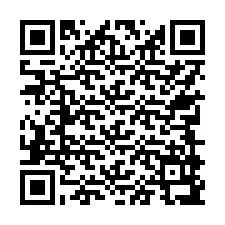 Codice QR per il numero di telefono +17749997688