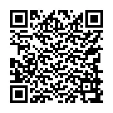 Código QR para número de telefone +17749997690