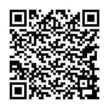 Código QR para número de telefone +17749997695