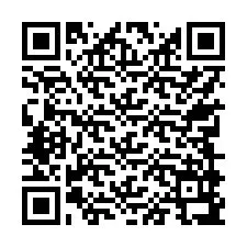 QR-Code für Telefonnummer +17749997698