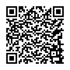 QR Code pour le numéro de téléphone +17749997711